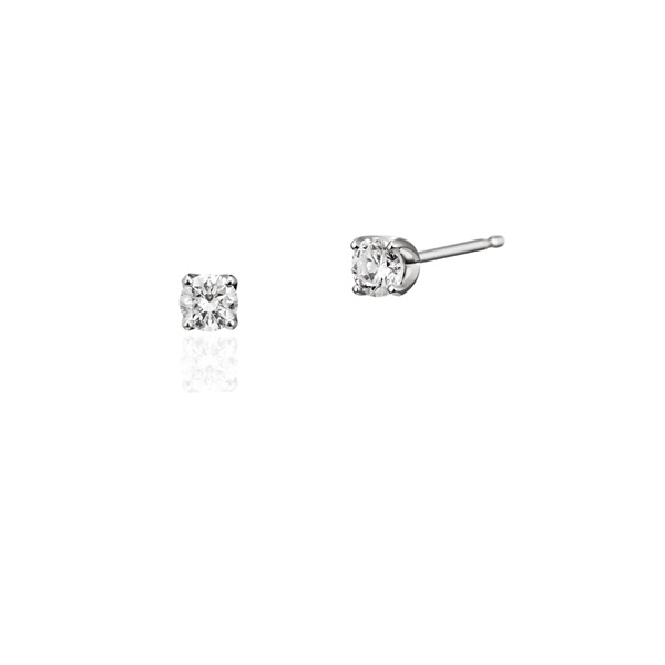 4℃ ダイヤモンド ピアス 0.1ct プラチナ