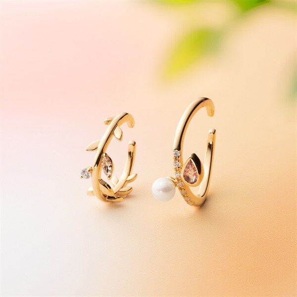 シルバー カフリング 2本セット