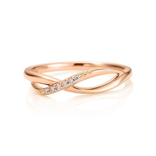 K18ピンクゴールド リング(00-08)