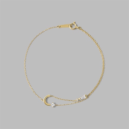 K10イエローゴールド ブレスレット