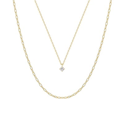 シルバー ネックレス 2本セット
