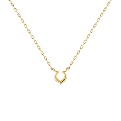 【新品】4°c カナル4℃ ネックレス 馬蹄モチーフ canal1040 カナルヨンドシー Canal4℃ ネックレス 馬蹄 （マルチカラー
