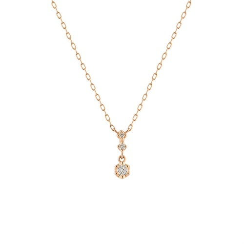 K18ピンクゴールド ネックレス