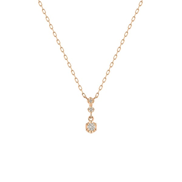 K18ピンクゴールド ネックレス