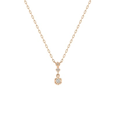 K18ピンクゴールド ネックレス