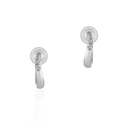 プラチナ イヤリング