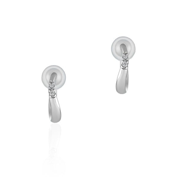 プラチナ イヤリング