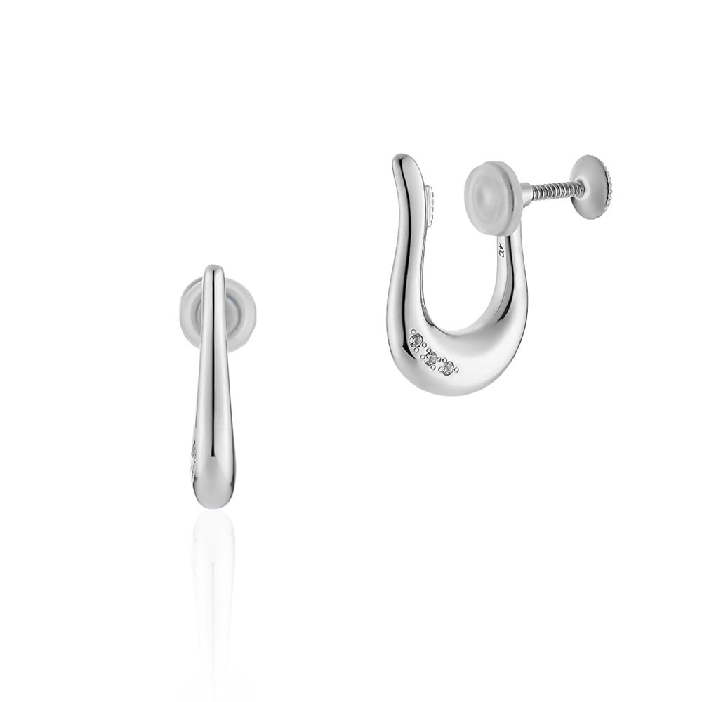 シルバー イヤリング