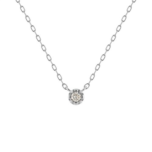 K10ホワイトゴールド ネックレス