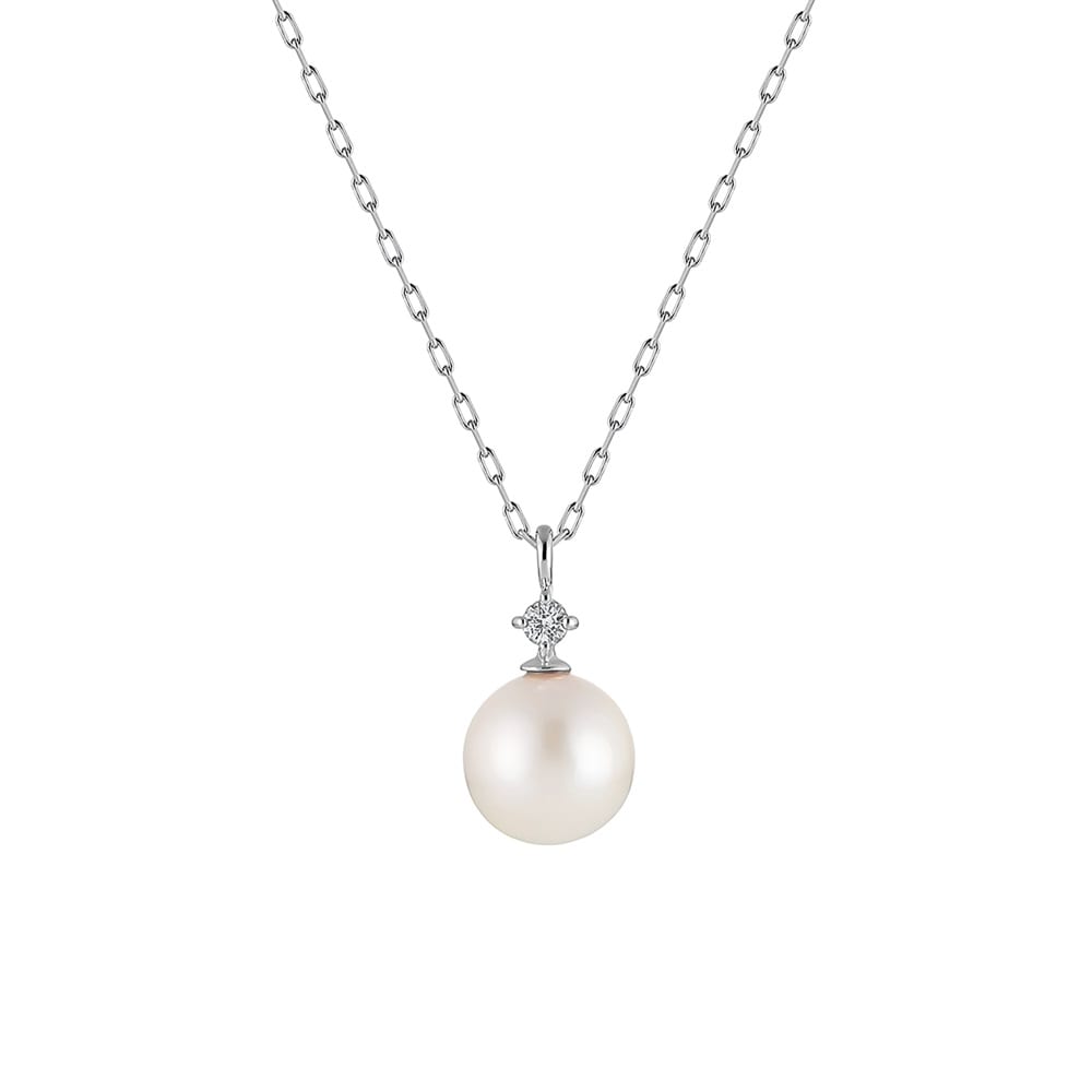 K10ホワイトゴールド ネックレス