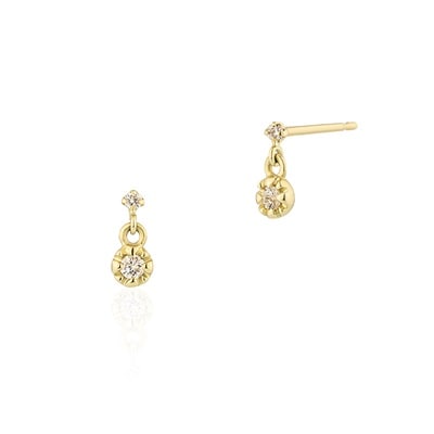 K10イエローゴールド ピアス