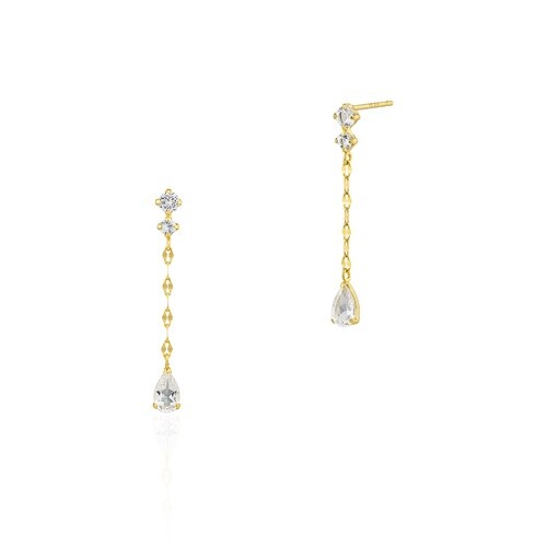 K10イエローゴールド ピアス