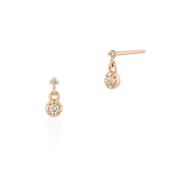 K10ピンクゴールド ピアス