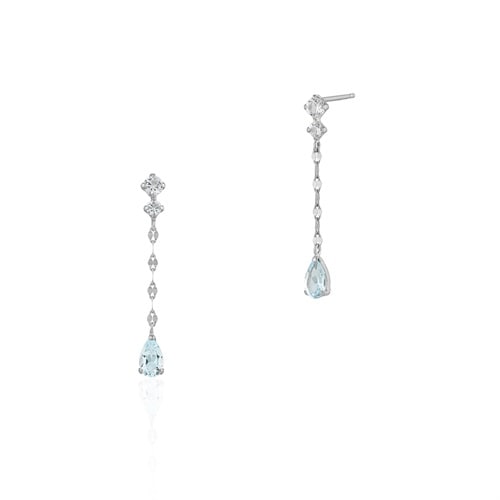 K10ホワイトゴールド ピアス