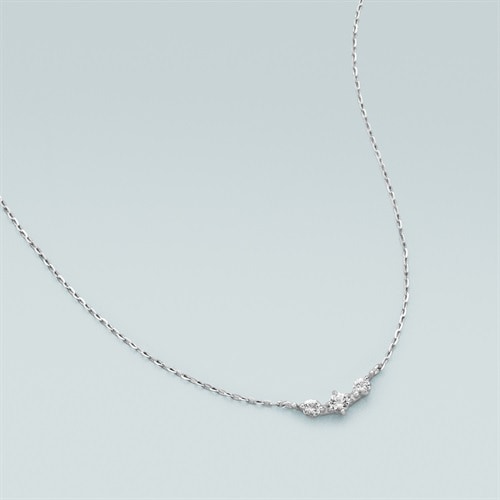 K10ホワイトゴールド ネックレス