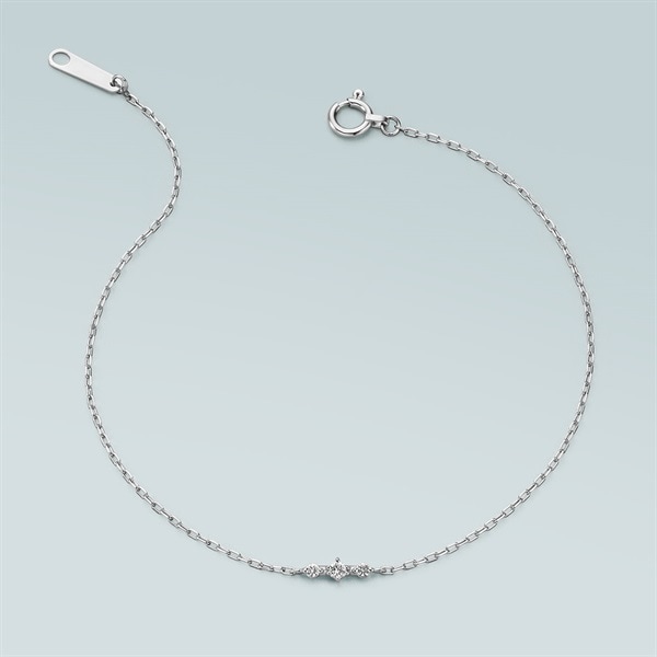 K10ホワイトゴールド ブレスレット