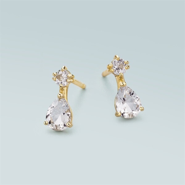 K10イエローゴールド ピアス