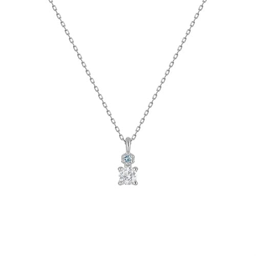 K10ホワイトゴールド ネックレス