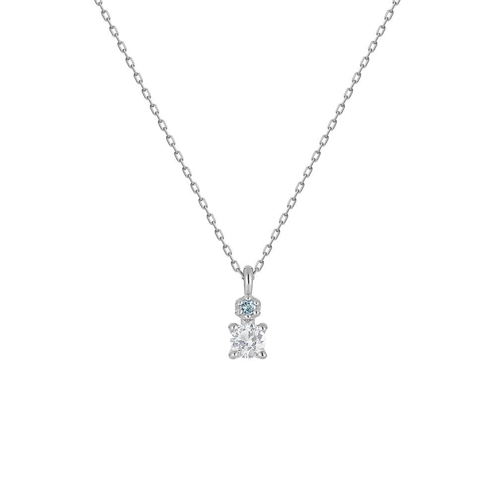 K10ホワイトゴールド ネックレス