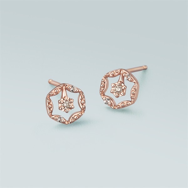 K10ピンクゴールド ピアス | 112546753110 | 【公式】4