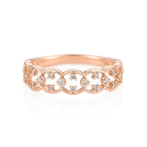 K18ピンクゴールド リング