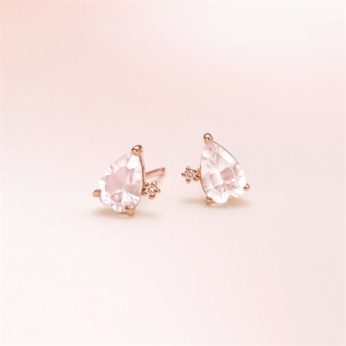 K18ピンクゴールド ピアス