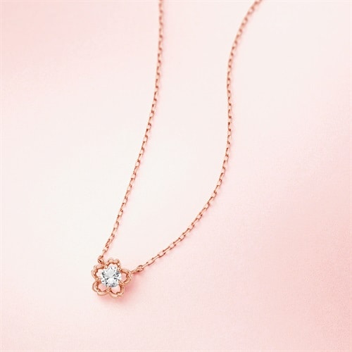 K10ピンクゴールド ネックレス