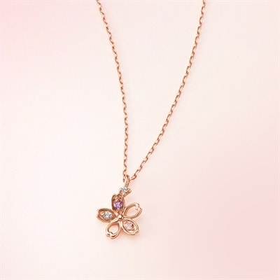 K10ピンクゴールド ネックレス