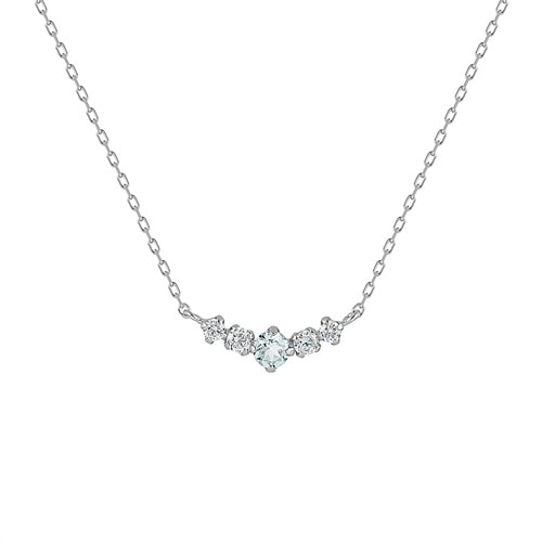 K10ホワイトゴールド ネックレス