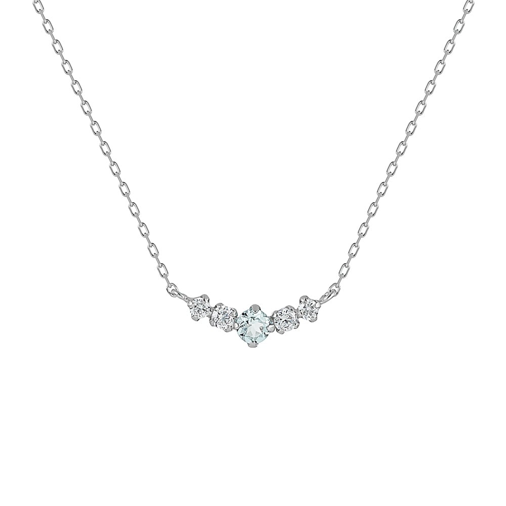 K10ホワイトゴールド ネックレス | 112616123201 | 【公式】4