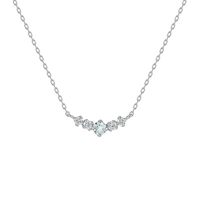 K10ホワイトゴールド ネックレス