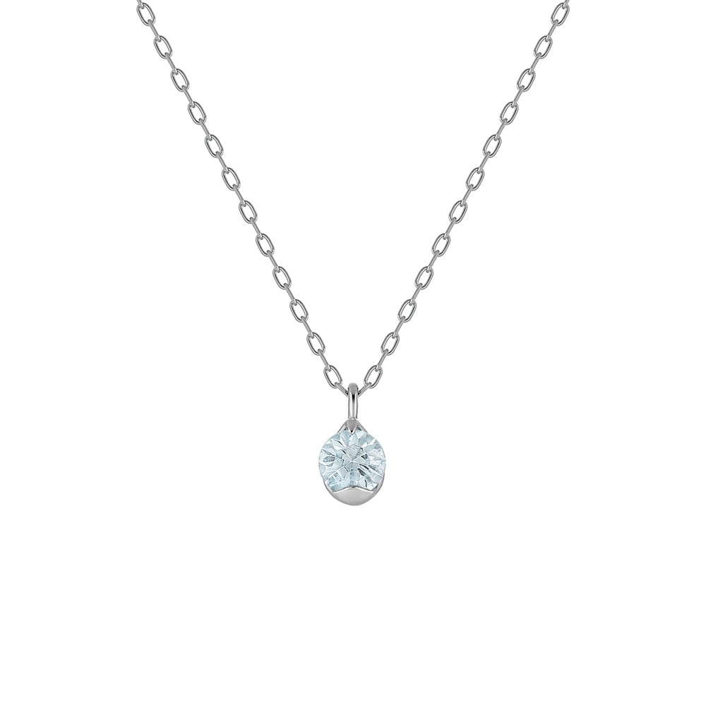 K10ホワイトゴールド ネックレス