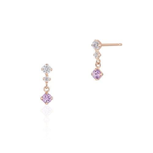 K10ピンクゴールド ピアス