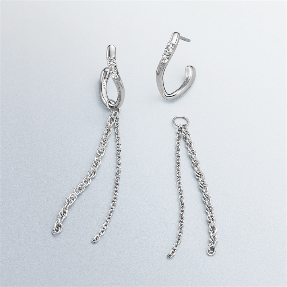 シルバー ピアス