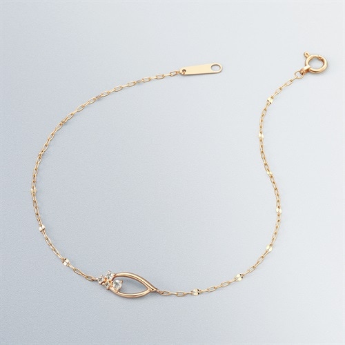 K10イエローゴールド ブレスレット