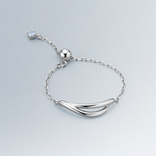 K10ホワイトゴールド リング