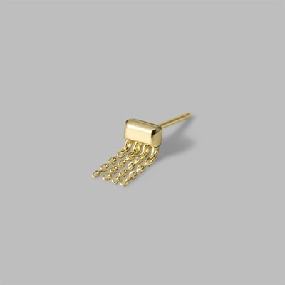 K10イエローゴールド ピアス/片耳用