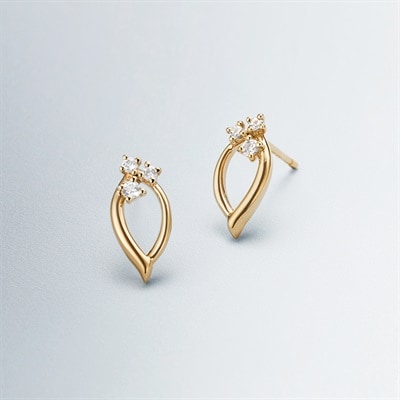 K10イエローゴールド ピアス