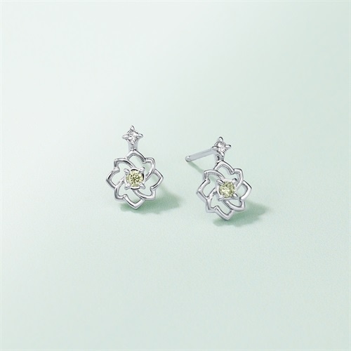 K10ホワイトゴールド ピアス