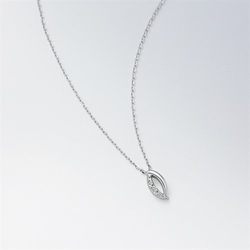 K10ホワイトゴールド ネックレス