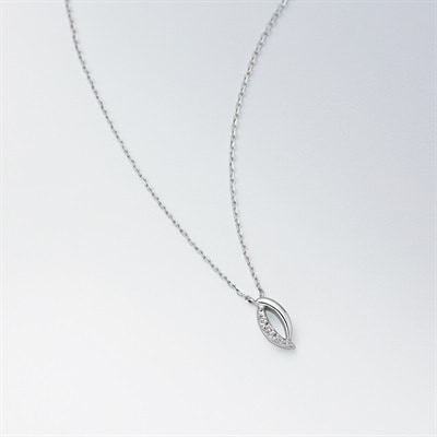 K10ホワイトゴールド ネックレス