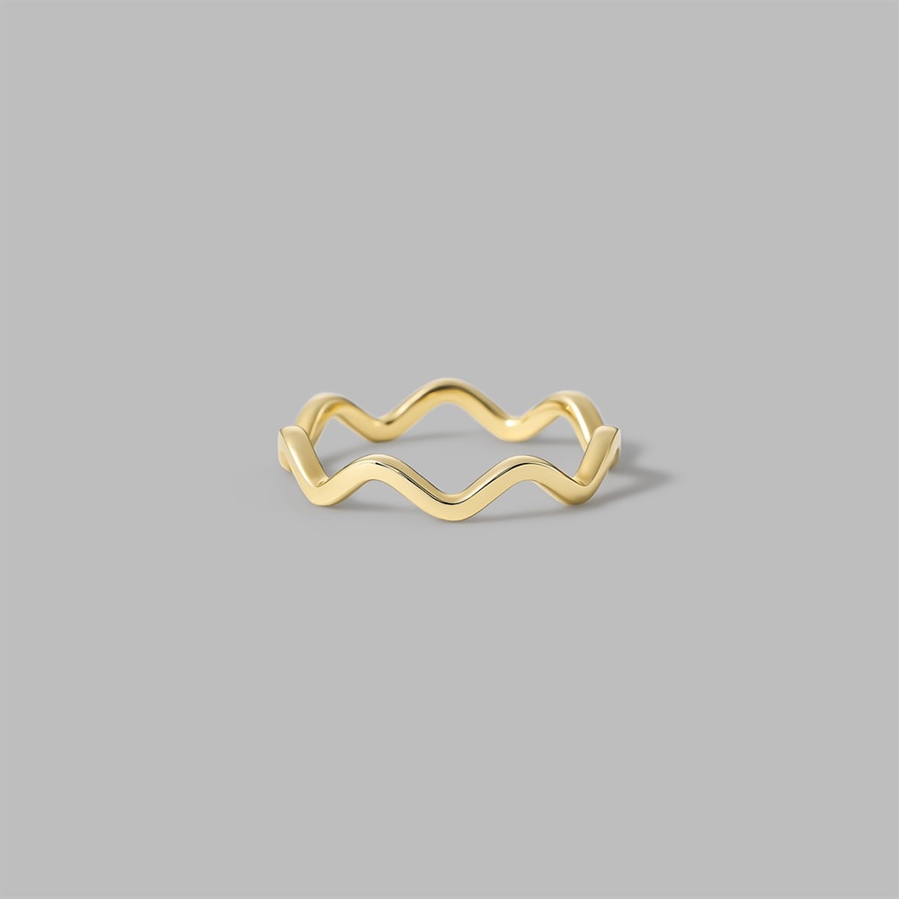 K10イエローゴールド ピンキーリング(00-01)