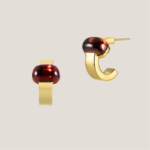 K18イエローゴールド ピアス