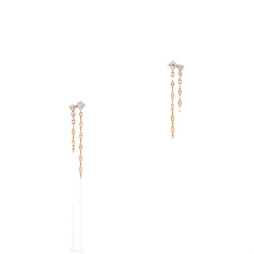 K10ピンクゴールド ピアス