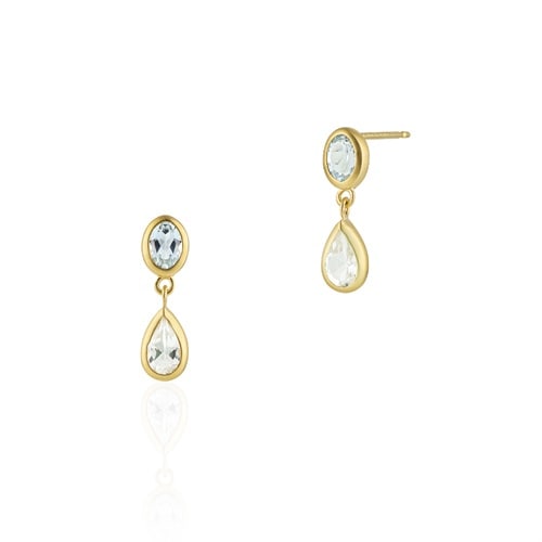 K10イエローゴールド ピアス