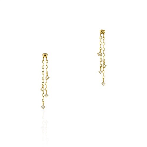 K10イエローゴールド ピアス