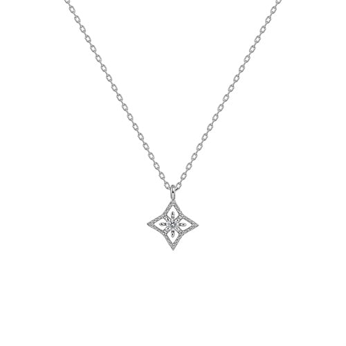 K10ホワイトゴールド ネックレス