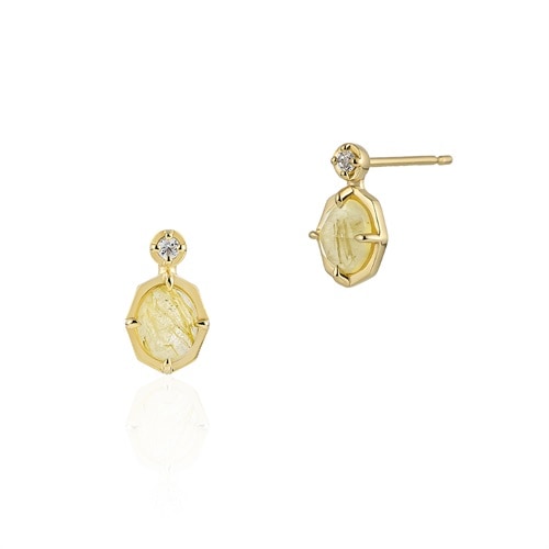 K10イエローゴールド ピアス