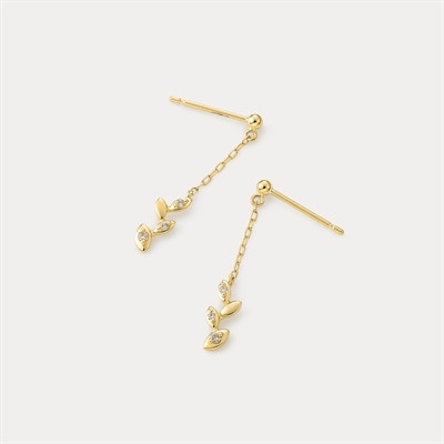 K18イエローゴールド ピアス