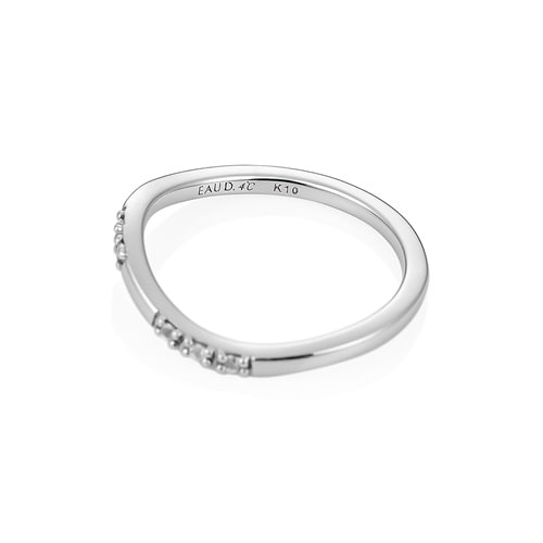 K10ホワイトゴールド リング(00-01)